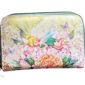 Loungefly Disney Tinker Bell Pastel Floral Wallet